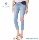 Hot Sale Fashion Ripped Denim Maternity Women Jeans by Fly Jean