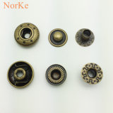 China Button Factory Wholesale High Quality Brass Snap Button
