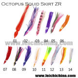 Chinese High Quality Luminous Soft Octopus Squid Skirt Fishing Lures