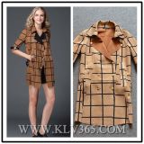 Fashion Autumn Suede Lapels Short Lady Wind Coat
