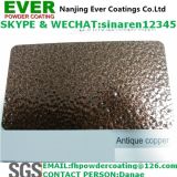 Middle Rough Textured Antique Black Copper Hammertone Powder Coating Paint