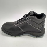 Men Work Time Leather Safety Shoes Ufe028