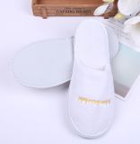Disposable Hotel White Terry Slippers, Indoor Slippers, Airline Slippers