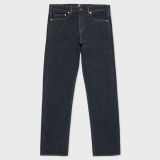 Factory Cheap Cuffed Jeans Men Black Basic Cotton Jean Pants