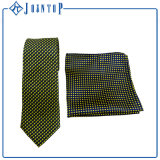 Silk Woven Uniform Necktie and Pocket Square