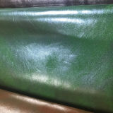 Hot Selling PU PVC Upholstery Leather for Shoes (E6084)