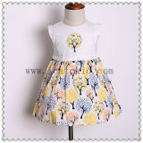 Optional Bottom Flower Pattern Prints for Kids Clothes in Summer