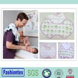 High Quality Infant Cotton Apron Toddler Wipe Muslin Baby Bibs