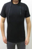 Bamboo Men's Short Sleeve Hoody T-Shirt