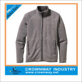 Custom Micro Cheap Warm Zippered Fleece Jacket for Men