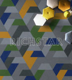 Nylon Carpet Tile with PVC Backing-Puzzle