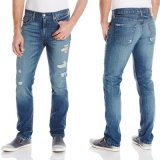 Hot Sell Men's Relaxed Straight Cotton Fashion Jean