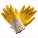 (LG-021) 13t Latex Coated Labor Protective Safety Work Gloves