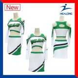 Healong Fully Sublimated Ladies and Men Customized Cheerleading Unifroms Dresses