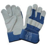 Ce En388 Leather Working Work Gloves From Gaozhou Manufacturer
