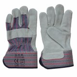 Cow Split Leather Work Glove with Ce En388