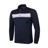 High Quality Long Sleeve Style Custom Men Sport Polo T-Shirt