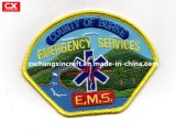 High Quality Colorful EMS Custom Logo Round Embroidery Patch Factory Delivery Made-in- China Golder Seller