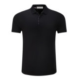 Short Sleeve Embroidered 100% Bamboo Polo T-Shirt