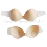 Hot Selling Sexy Ladies Silicone Mature Nude Invisible Bra