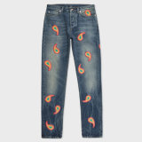 Factory OEM Women Fashion Embroidery Cotton Stretch Jeans