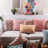 Soft Low Price Cotton Linen Cushions for Outdoor Furniture