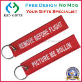 Promotional Wholesale Customized Design Embroidery Keychain