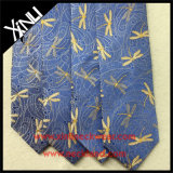 Men Custom Fashion Handmade 100% Silk Woven Jacquard Tie