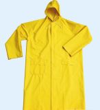 Adult's PVC/Polyester Waterproof Workwear Rainwear Rain Coat