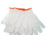 China Supplier Working Cotton Gloves Protective White Hand Gloves