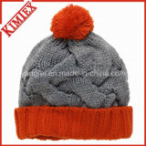 High Quality Fashion Winter Jacquard Crochet Hat