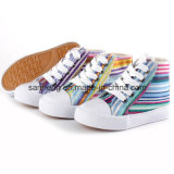 Children Color Stripe Comfort Canvas Shoes (SNC-24241)