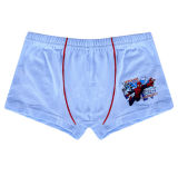 Custom Made Good Quality Comfortable Soft 100%Cotton Knitted Boy Shorts