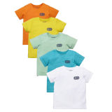 Customize Logo Pure Cotton 12-24month Baby T-Shirt Children Clothes