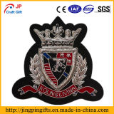 Custom Raised Embroidery Badge, OEM Garment Embroidered Patches