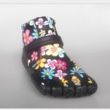 Five Finger Shoes Flower Printing Sports Shoes for Women (AKFS4)
