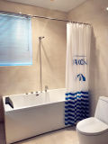 Ocean Style PEVA Shower Curtain for Bathroom