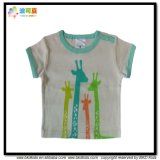 Round Neck Baby Clothes Short Sleeve Kids Apparel T-Shirt