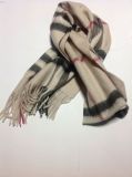 Fashion Checked Cashmere Scarf and Shawl For Gifts and Handcraft