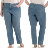 Wholesale Ladies Big Size Jeans Sexy Fashion Jeans Trousers