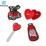 Fashion Heart Design Sew on Logo Embroidery Patches