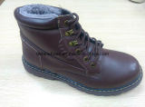Latest Winter MID-Cut Casual Leather Boots Stock Shoes (FF616-3)