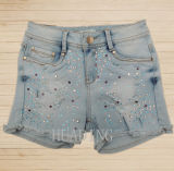 Wholesale China High Quality Fashion Denim Ladies Short Jeans Pant Hdlj0059