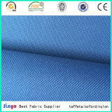 100% Polyester PVC Coated 600d Textile Blue Color Fabric for School Bags