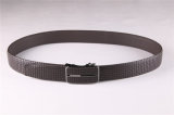 Factory Customized Embossing Genuine Leather Belt for Men
