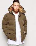 Latest Design Men's Hoody Fashion Down Padded Jacket