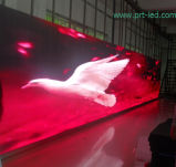 Indoor Outdoor Transparent Screen Display Curtain of P12.5 Mesh/Strip
