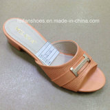 New Style Good Quality Fashion Ladies Shoes PU Sandals (JH160523-6)