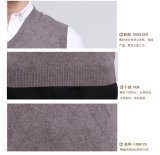 Yak Wool/Cashmere V Neck Pullover Waistcoat/Clothes/Knitwear/Garment