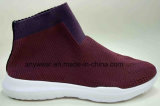 Comfort Flyknitting Upper EVA Footwear Leisure Sneaker Shoes (817-205)